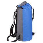 LUCKSTONE Mochila Impermeável para Rafting e Exploração de Rios ao Ar Livre 60L, Bolsa de Ombro Inflável, Bolsa Tote Balde, 60L
