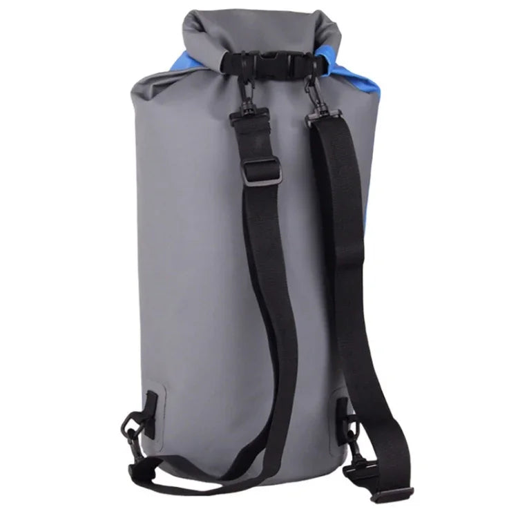 LUCKSTONE Mochila Impermeável para Rafting e Exploração de Rios ao Ar Livre 60L, Bolsa de Ombro Inflável, Bolsa Tote Balde, 60L