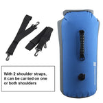 LUCKSTONE Mochila Impermeável para Rafting e Exploração de Rios ao Ar Livre 60L, Bolsa de Ombro Inflável, Bolsa Tote Balde, 60L