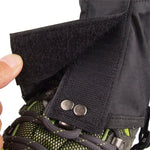Capa para Pés LUCKSTONE para Montanhismo e Caminhada, Resistente ao Desgaste, Impermeável, Leve, Respirável, para Estrada Lamaçenta e Anti-Sujeira, Capa para Pés M (Preto)