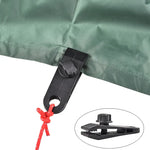 10 Peças de Clipe de Plástico para Fixação de Tenda ao Ar Livre Clipe Reforçado à Prova de Vento para Toldo Grande Multi-Pessoas