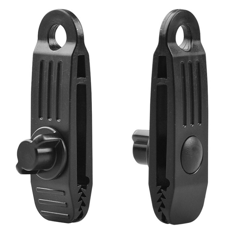 10pcs /Conjunto de Clipe à Prova de Vento para Tenda de Camping ao Ar Livre, Clipe de Plástico para Ponto de Tração Adicional, Clipe para Lona à Prova de Chuva, Clipe B, Clipe B + Bola Elástica