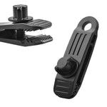 10pcs /Conjunto de Clipe à Prova de Vento para Tenda de Camping ao Ar Livre, Clipe de Plástico para Ponto de Tração Adicional, Clipe para Lona à Prova de Chuva, Clipe B, Clipe B + Bola Elástica