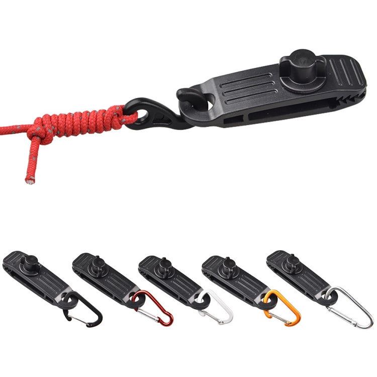 10pcs /Conjunto de Clipe à Prova de Vento para Tenda de Camping ao Ar Livre, Clipe de Plástico para Ponto de Tração Adicional, Clipe para Lona à Prova de Chuva, Clipe B, Clipe B + Bola Elástica