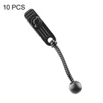 10pcs /Conjunto de Clipe à Prova de Vento para Tenda de Camping ao Ar Livre, Clipe de Plástico para Ponto de Tração Adicional, Clipe para Lona à Prova de Chuva, Clipe B, Clipe B + Bola Elástica