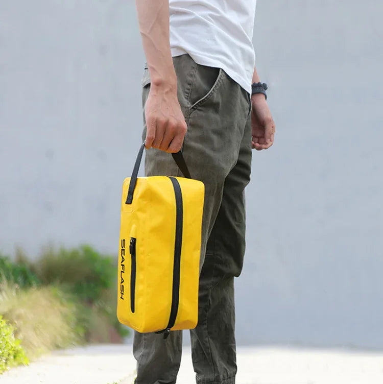 SEAFLASH Saco Impermeável de 4L Separação de Seco e Molhado Saco de Natação Bolsa de Praia Bolsa Impermeável de Armazenamento, SEAFLASH 4L