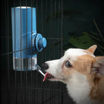 Pet Waterer Ball Feeder Hanging Dog Waterer Hanging Cage Pet Water Cup, 500ML, 700ML