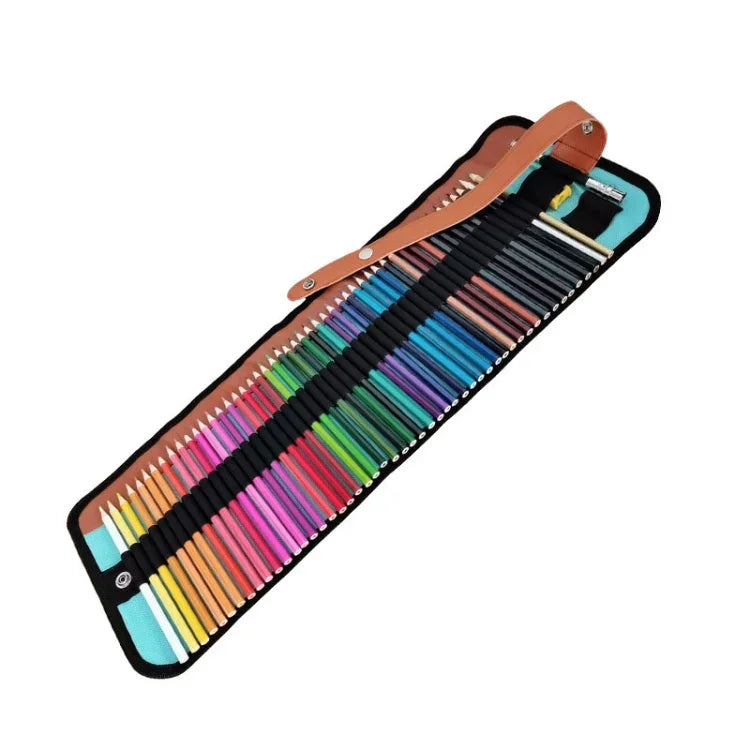 Conjunto de Lápis de Cor Oleo Hexagonal de 50 Cores para Desenho Artístico, Conjunto de 50 Lápis