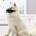 Máscara para Boca de Cão Anti-Mordida Máscara de Malha para Cães Médios e Grandes Máscara Antideslizante, XXS, XS, S, M, L, XL