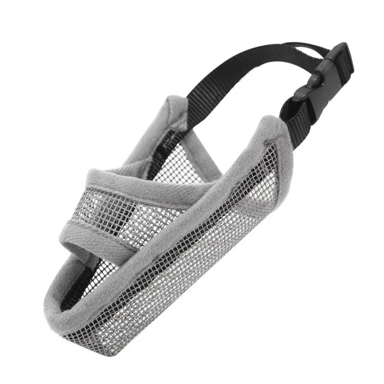Máscara para Boca de Cão Anti-Mordida Máscara de Malha para Cães Médios e Grandes Máscara Antideslizante, XXS, XS, S, M, L, XL