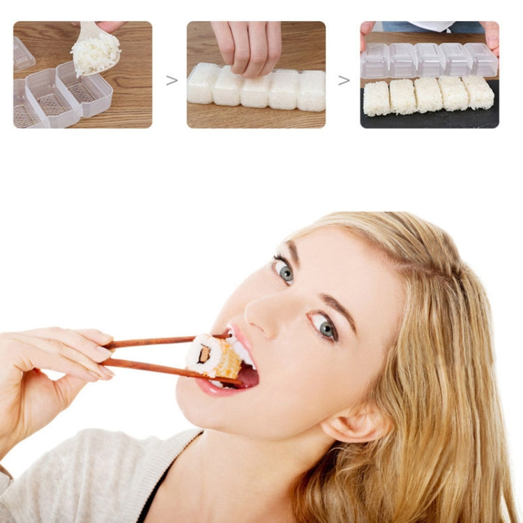 4 Conjuntos de Moldes DIY para Bolas de Arroz Bento para Crianças, Triângulo Grande e Pequeno