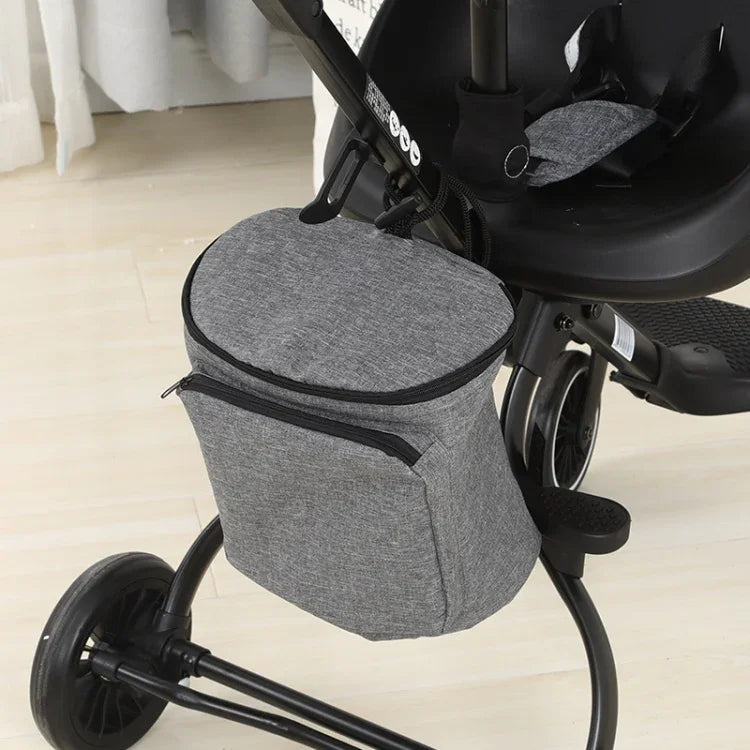 Saco para carrinho de bebé, saco universal para armazenamento, Standard (Preto), Standard (Cinzento), Upgrade (Preto), Upgrade (Cinzento)