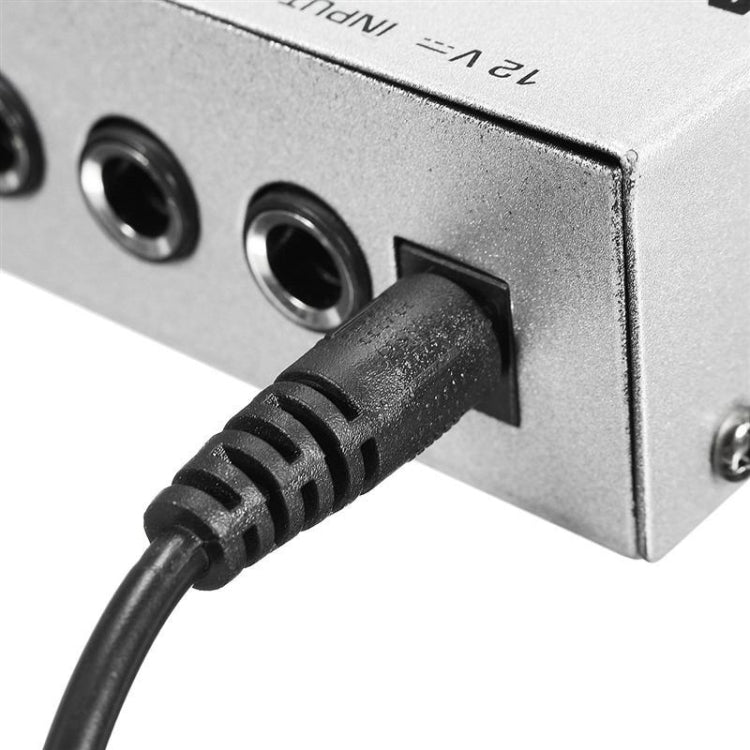 Misturador de Áudio Mini Karaoke 4 Canais, Amplificador de Mistura de Som para Microfone Mono para KTV Familiar