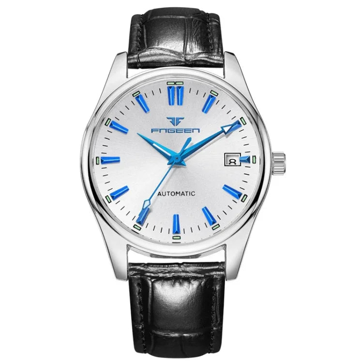 FNGEEN 2111 Relógio Masculino Simples de Quartzo Luminoso com Calendário