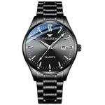 FNGEEN 2111 Relógio Masculino Simples de Quartzo Luminoso com Calendário