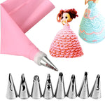 Conjunto de Ferramentas para Decoração de Bolos com 83 Bicos para Confeitar e Utensílios para Colorir Pastelaria, 83 PCS/Conjunto