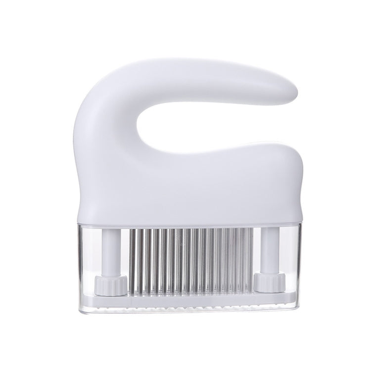 Agulha para Amaciar Carne de Lombo em Aço Inoxidável com 48 Pinos, Quebrador de Costelas para Cozinha Doméstica, 16,5x14,5cm