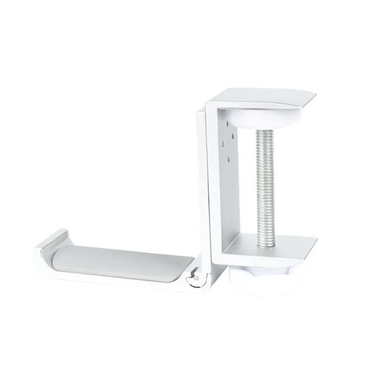 Suporte para Auriculares Expositor para Internet Café Monitor, Suporte para Auriculares de Secretária, Tipo Clipe de Fecho (Prateado), Tipo Parafuso Adesivo (Prateado), Tipo Parafuso Adesivo (Preto)