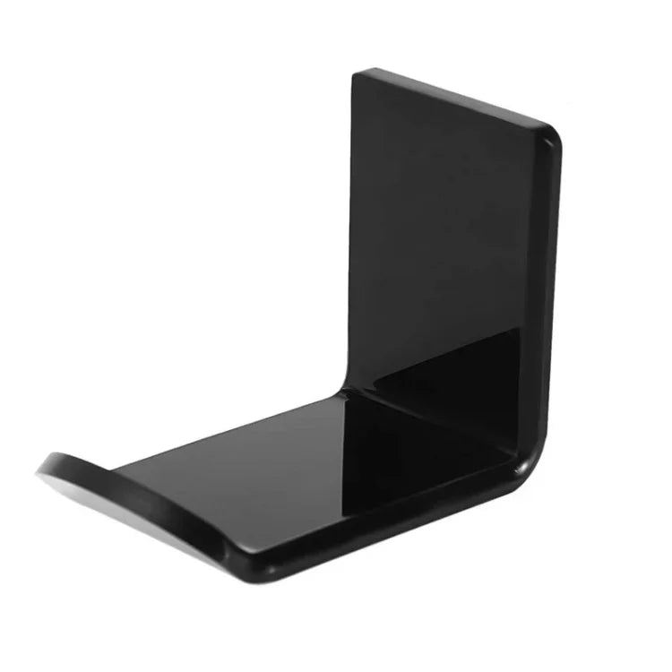 2 Peças de Suporte para Auriculares Adesivo, Preto, Branco