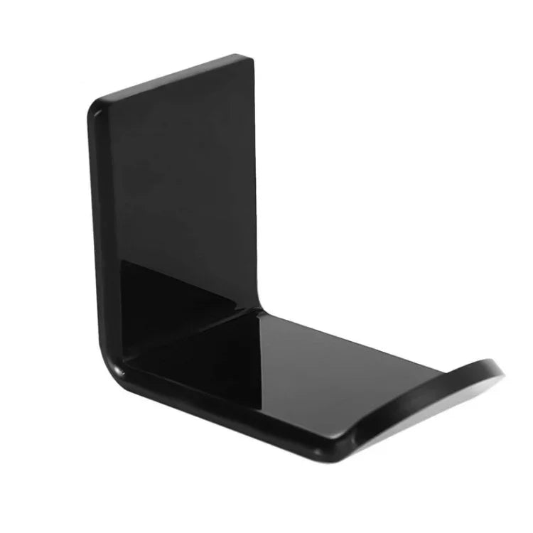 2 Peças de Suporte para Auriculares Adesivo, Preto, Branco