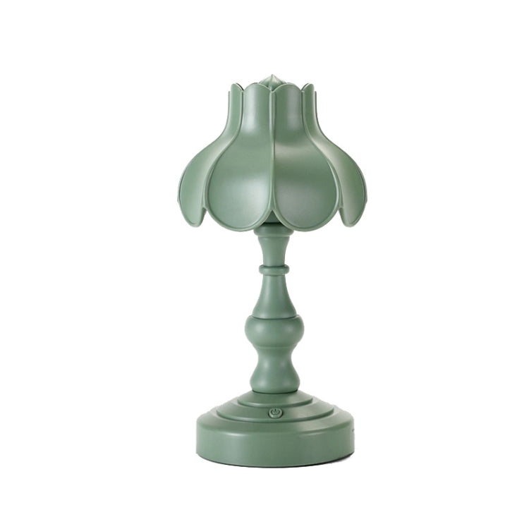 Candeeiro de mesa retro recarregável para quarto, luz LED para proteção ocular, LD05 Lotus cinza verde, LD05 Lotus rosa vermelho, LD05 Lotus verde claro, LD05 Lotus branco, LD05 Lotus rosa, LD05 Lotus azul claro, LD05 Lotus amarelo, LD05 Lotus cinza azul