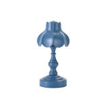 Candeeiro de mesa retro recarregável para quarto, luz LED para proteção ocular, LD05 Lotus cinza verde, LD05 Lotus rosa vermelho, LD05 Lotus verde claro, LD05 Lotus branco, LD05 Lotus rosa, LD05 Lotus azul claro, LD05 Lotus amarelo, LD05 Lotus cinza azul