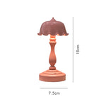 Candeeiro de mesa retro recarregável para quarto, luz LED para proteção ocular, LD05 Lotus cinza verde, LD05 Lotus rosa vermelho, LD05 Lotus verde claro, LD05 Lotus branco, LD05 Lotus rosa, LD05 Lotus azul claro, LD05 Lotus amarelo, LD05 Lotus cinza azul