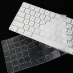 Película transparente TPU nano para teclado de computador T17606, película protetora para teclado longo, para iMac 2017 Magic Keyboard (com modelo numérico)