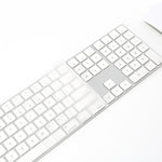 Película transparente TPU nano para teclado de computador T17606, película protetora para teclado longo, para iMac 2017 Magic Keyboard (com modelo numérico)