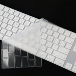 Película transparente TPU nano para teclado de computador T17606, película protetora para teclado longo, para iMac 2017 Magic Keyboard (com modelo numérico)