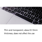 Película Protetora Transparente de TPU para Teclado de Portátil 0.13mm, Para MacBook Air 13.3 polegadas A1369 & A1466, Para MacBook Pro 13.3 polegadas A1706 & A1989 & A2159 (com Touch Bar), Para MacBook Pro 15.4 polegadas A1707 & A1990 (com Touch Bar)