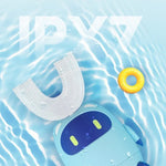 Escova de Dentes Elétrica Automática em U para Crianças Lanbeibei, Versão Plus 2-6 Anos (Azul), Versão Plus 6-12 Anos (Azul), Versão Doméstica 2-6 Anos (Azul), Versão Doméstica 6-12 Anos (Azul), Versão Plus 2-6 Anos (Rosa)