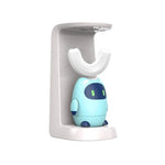 Escova de Dentes Elétrica Automática em U para Crianças Lanbeibei, Versão Plus 2-6 Anos (Azul), Versão Plus 6-12 Anos (Azul), Versão Doméstica 2-6 Anos (Azul), Versão Doméstica 6-12 Anos (Azul), Versão Plus 2-6 Anos (Rosa)