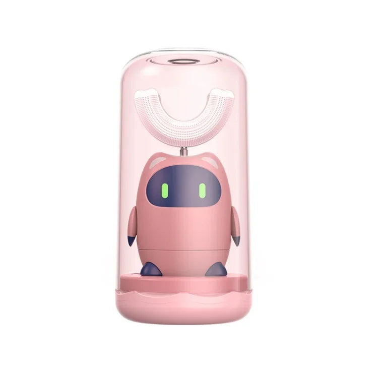 Escova de Dentes Elétrica Automática em U para Crianças Lanbeibei, Versão Plus 2-6 Anos (Azul), Versão Plus 6-12 Anos (Azul), Versão Doméstica 2-6 Anos (Azul), Versão Doméstica 6-12 Anos (Azul), Versão Plus 2-6 Anos (Rosa)