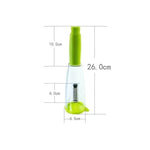 Faca Descascadora com Caixa de Armazenamento, Descascador Multifuncional para Frutas Doméstico, 4 PCS