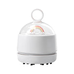 X1 Mini Aspirador de Secretária Sem Fios USB Portátil, Branco, Rosa, Verde
