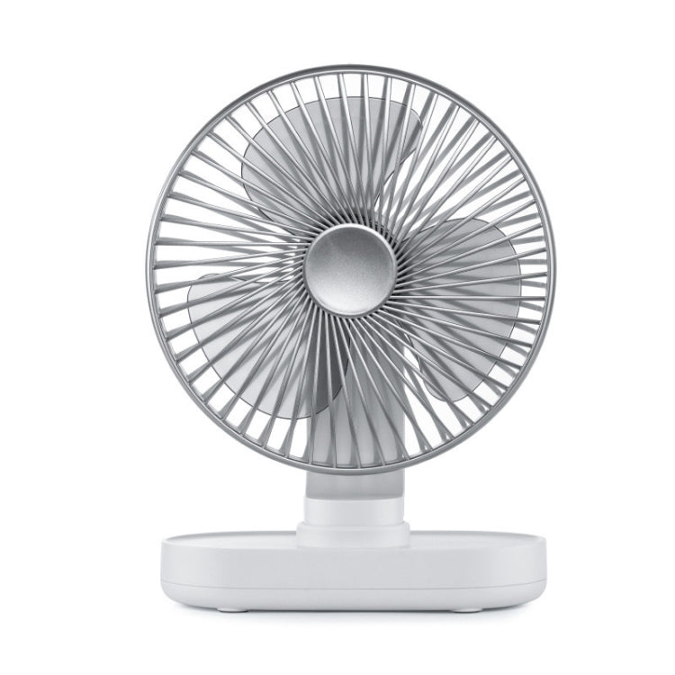 Ventoinha de Secretária Automática D77 com Movimento, Silenciosa, Portátil para Casa, Escritório, Dormitório, Ventoinha USB, Marfim, Rosa
