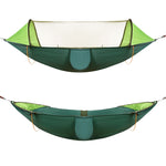 Rede Mosquiteira Automática Anti-Tombamento com Abertura Rápida para Rede de Dormir Dupla Anti-Mosquito para Camping ao Ar Livre, Tamanho: 290x140cm, 290x140cm Amarelo, 290x140cm Verde, 290x140cm Azul