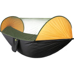 Rede Mosquiteira Automática Anti-Tombamento com Abertura Rápida para Rede de Dormir Dupla Anti-Mosquito para Camping ao Ar Livre, Tamanho: 290x140cm, 290x140cm Amarelo, 290x140cm Verde, 290x140cm Azul