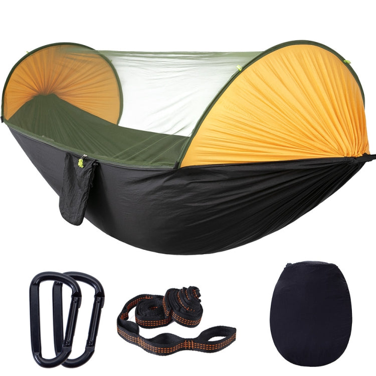 Rede Mosquiteira Automática Anti-Tombamento com Abertura Rápida para Rede de Dormir Dupla Anti-Mosquito para Camping ao Ar Livre, Tamanho: 290x140cm, 290x140cm Amarelo, 290x140cm Verde, 290x140cm Azul