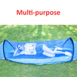 Rede Mosquiteira Automática Anti-Tombamento com Abertura Rápida para Rede de Dormir Dupla Anti-Mosquito para Camping ao Ar Livre, Tamanho: 290x140cm, 290x140cm Amarelo, 290x140cm Verde, 290x140cm Azul
