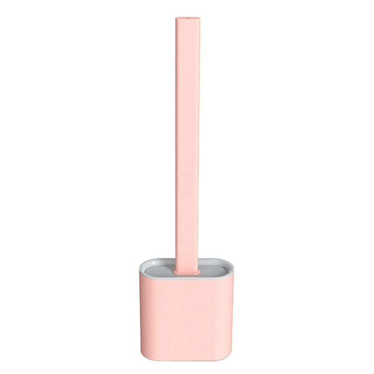 Escova de Casa de Banho com Cabo Longo em Plástico Macio, Escova de Limpeza TPR para Espaços, Branco, Rosa, Azul Claro, Verde