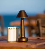 Candeeiro de mesa LED com toque JB-TD001 para decoração de café e restaurante, luz noturna, USB, tomada EU, tomada UK, tomada AU