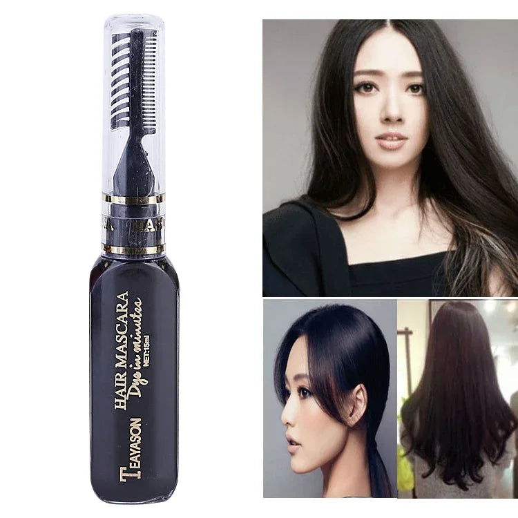 Cor Temporária de Cabelo de Uso Único Tinta de Cabelo Não Tóxica DIY Máscara de Cor de Cabelo Creme de Tinta