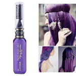 Cor Temporária de Cabelo de Uso Único Tinta de Cabelo Não Tóxica DIY Máscara de Cor de Cabelo Creme de Tinta