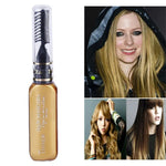 Cor Temporária de Cabelo de Uso Único Tinta de Cabelo Não Tóxica DIY Máscara de Cor de Cabelo Creme de Tinta