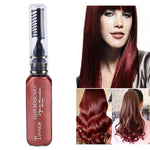 Cor Temporária de Cabelo de Uso Único Tinta de Cabelo Não Tóxica DIY Máscara de Cor de Cabelo Creme de Tinta