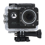 Câmara de Ação Impermeável WIFI para Ciclismo 4K Ultra Mergulho 60FPS Câmara Capacete Bicicleta Cam Desportiva Subaquática Câmara 1080P