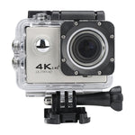 Câmara de Ação Impermeável WIFI para Ciclismo 4K Ultra Mergulho 60FPS Câmara Capacete Bicicleta Cam Desportiva Subaquática Câmara 1080P