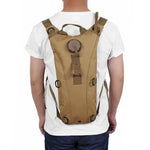 Saco de Água Militar Tático para Mochila de Hidratação, Bolsa de Água Camelbak de Nylon para Ciclismo, 3L